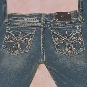 Miss Me French Empire Cross Jeans